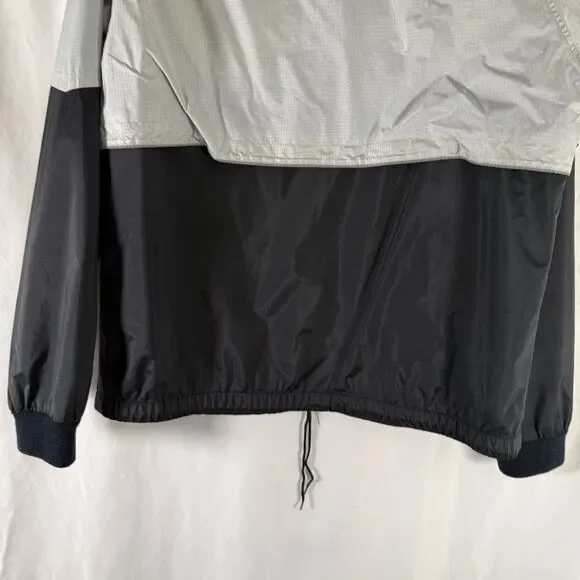 Frank Shorter Gore-Tex Jacket Men's Large Grey Black Full Zip Breathable Hooded - Picture 13 of 13